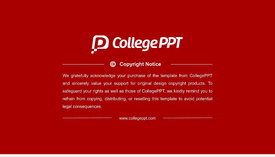 Northwestern College General Purpose PPT Template16:9 ratio PPT effect preview image6