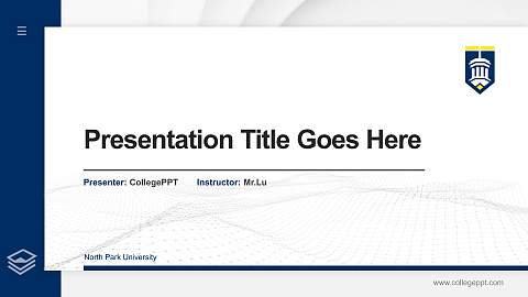 North Park University Thesis Proposal/Graduation Defense PPT Template