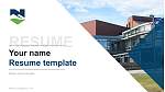 Northern Vermont University Resume PPT Template