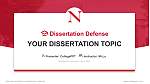 Northeastern University Pertahanan Tesis Templat PPT