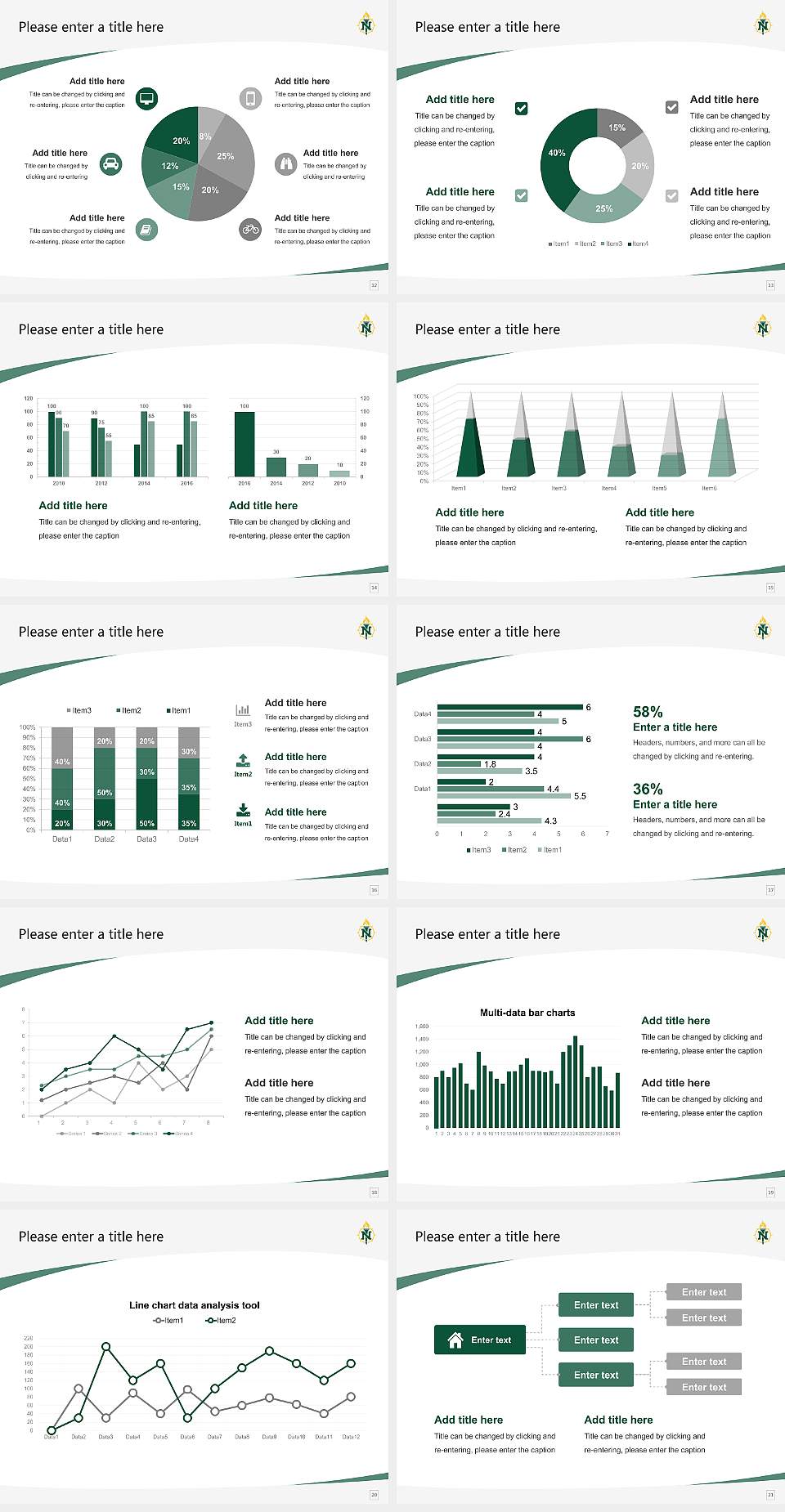 Northern Michigan University Course/Courseware Creation PPT Template4:3 ratio PPT effect preview image3