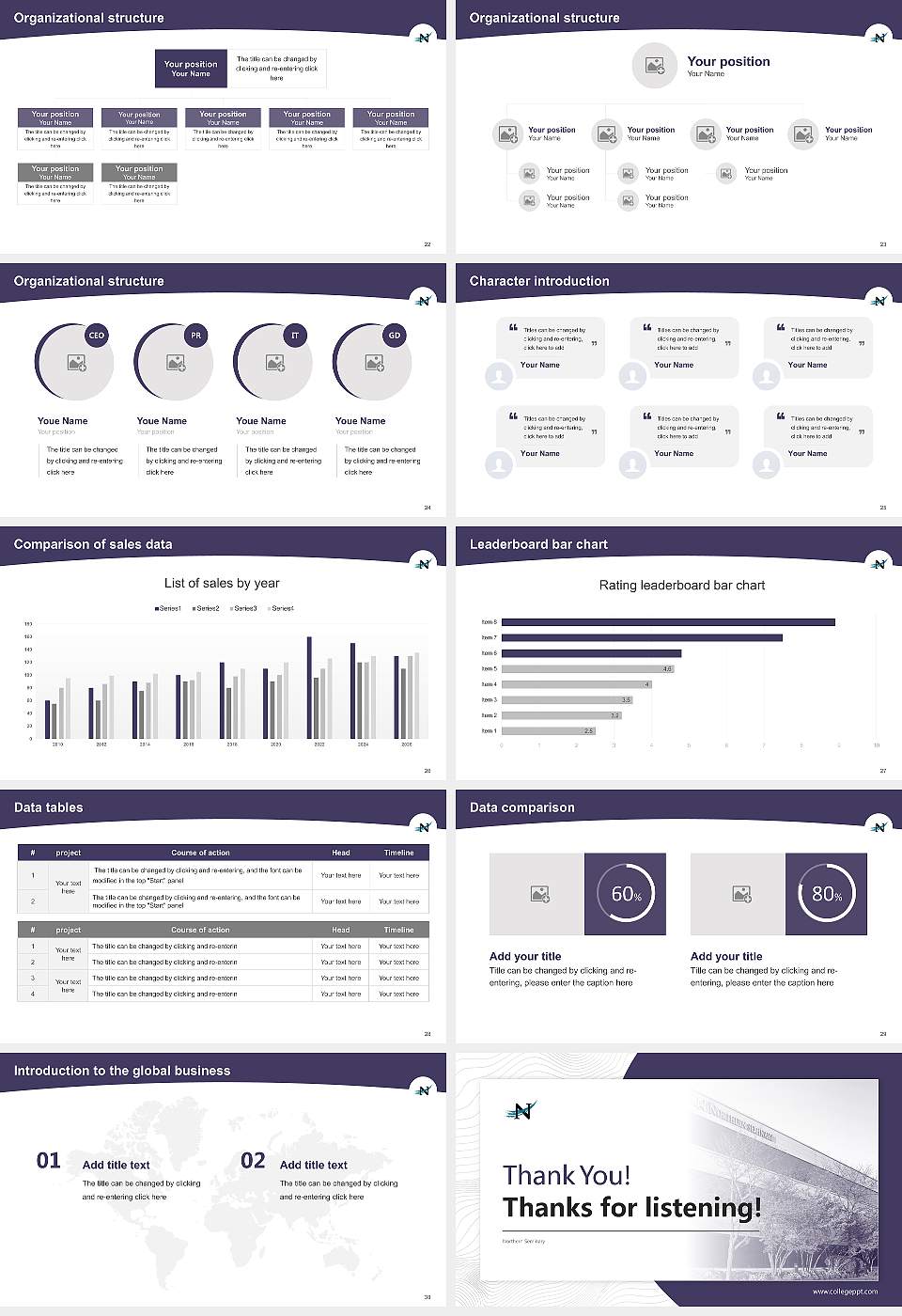 Northern Seminary Academic Presentation/Research Findings Report PPT Template16:9 ratio PPT effect preview image4