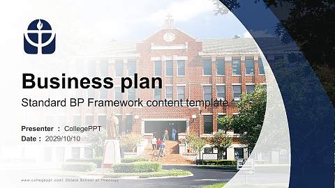 Oblate School of Theology Competition/Entrepreneurship Contest PPT Template
