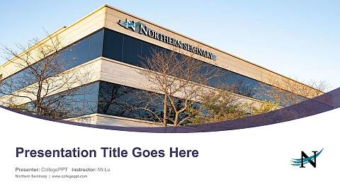 Northern Seminary Course/Courseware Creation PPT Template