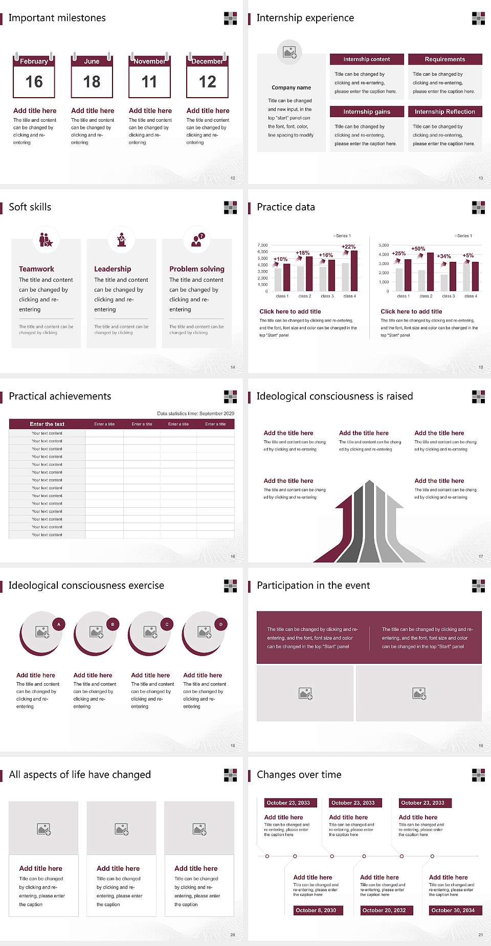 Northeastern Seminary National Scholarship Defense PPT Template4:3 ratio PPT effect preview image3