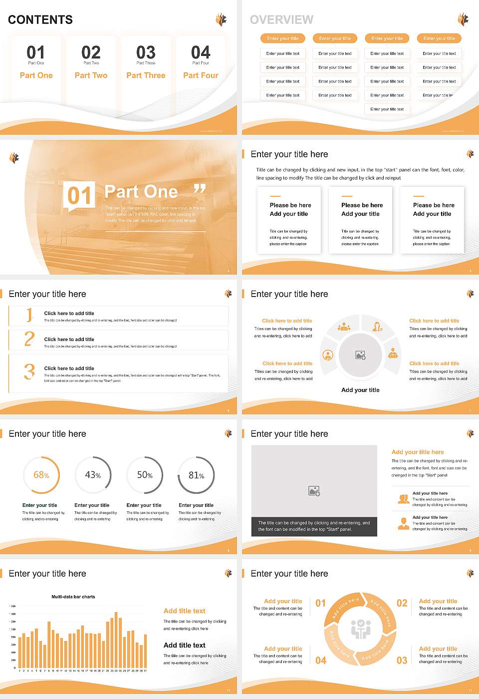 Oak Valley College Lecture Sharing and Networking Event PPT Template16:9 ratio PPT effect preview image2