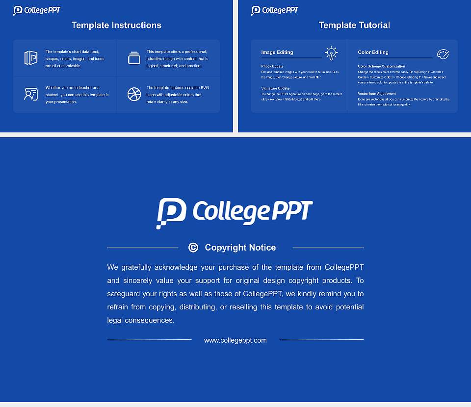 Northeastern Illinois University Academic Presentation/Research Findings Report PPT Template16:9 ratio PPT effect preview image5