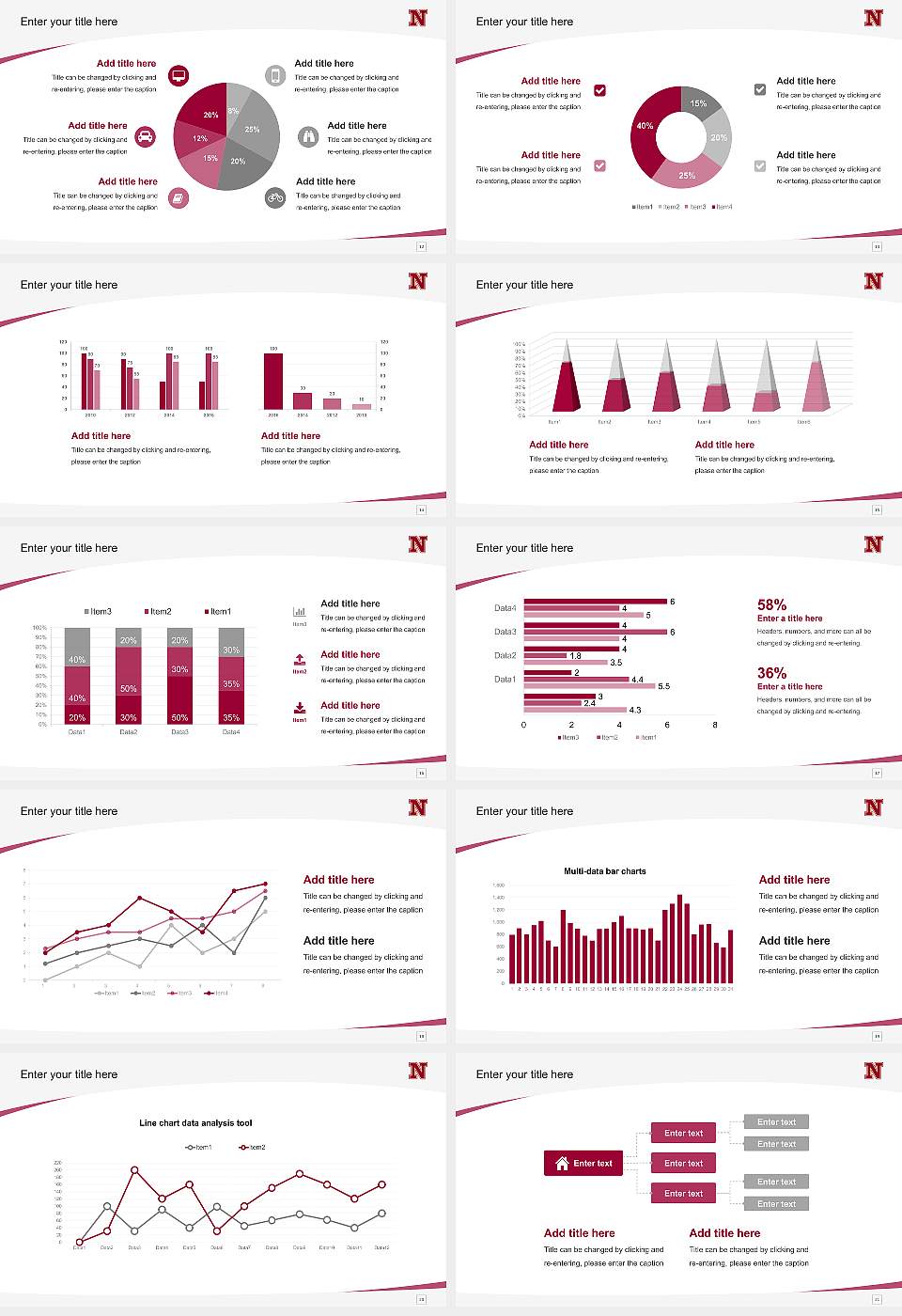 Northern State University Course/Courseware Creation PPT Template16:9 ratio PPT effect preview image3
