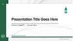 Northeastern State University Thesis Proposal/Graduation Defense PPT Template