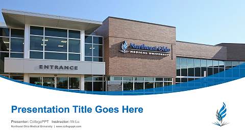Northeast Ohio Medical University Course/Courseware Creation PPT Template