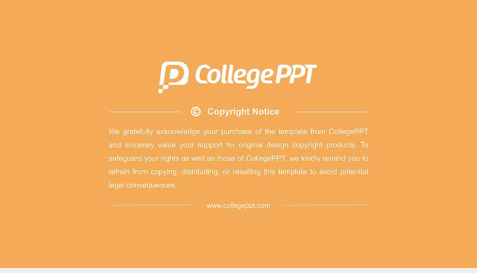Oak Valley College Resume PPT Template16:9 ratio PPT effect preview image5