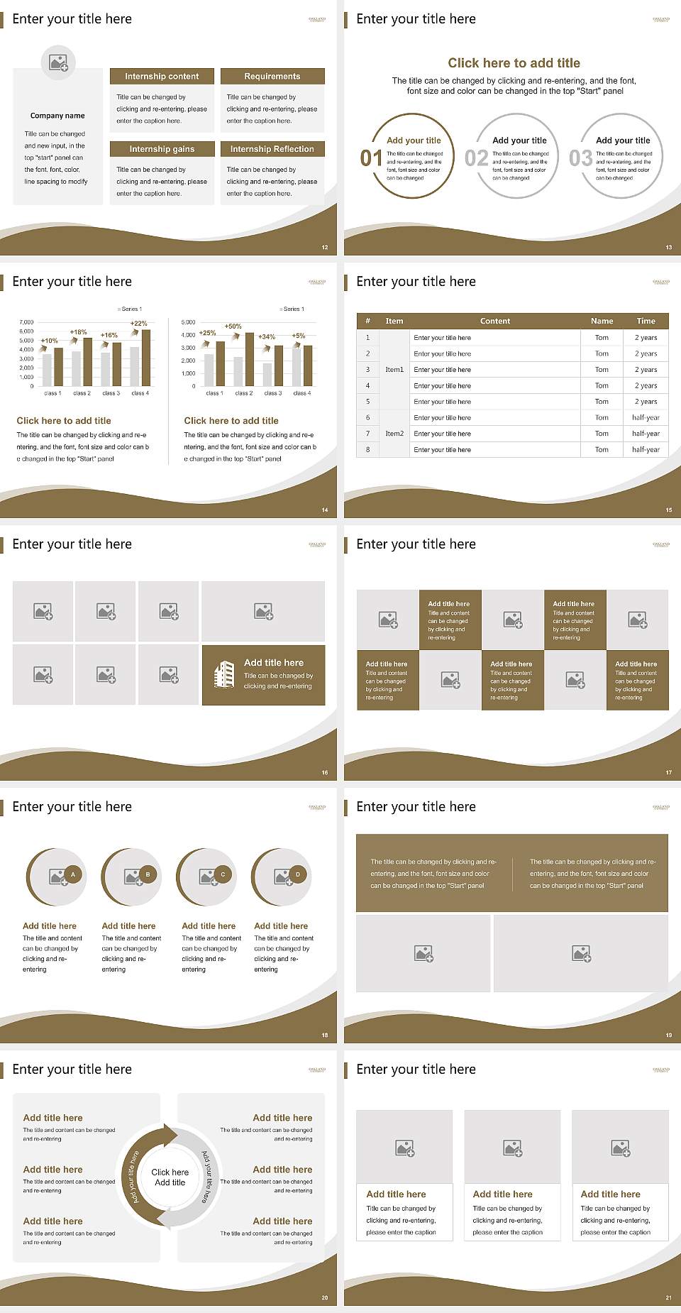 Oakland University Lecture Sharing and Networking Event PPT Template4:3 ratio PPT effect preview image3