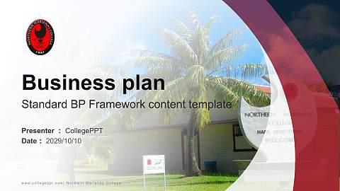 Northern Marianas College Competition/Entrepreneurship Contest PPT Template