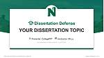Northwest Missouri State University Graduation Thesis Defense PPT Template