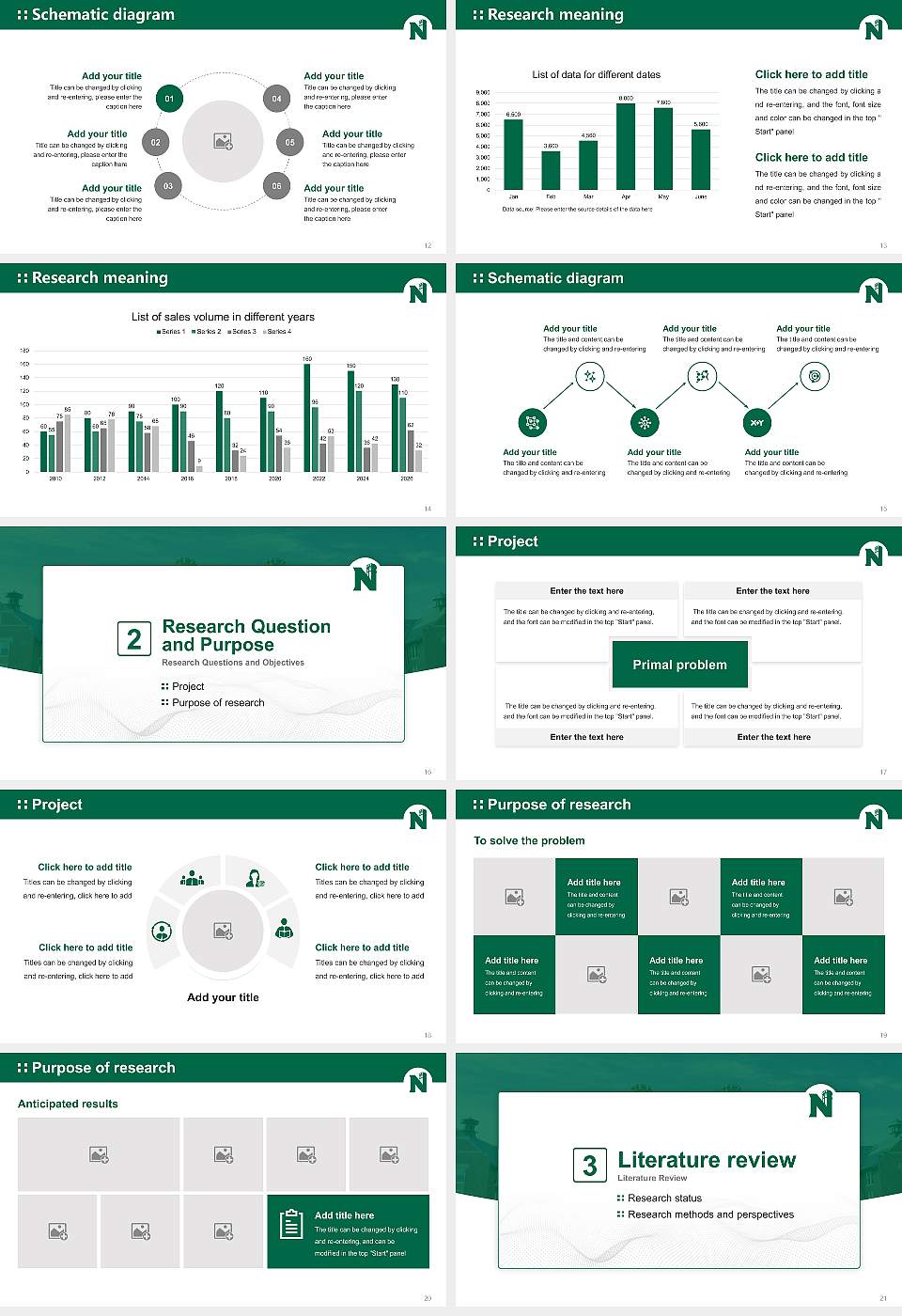 Northwest Missouri State University Graduation Thesis Defense PPT Template16:9 ratio PPT effect preview image3