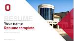 Ohio State University-Newark Campus Resume PPT Template
