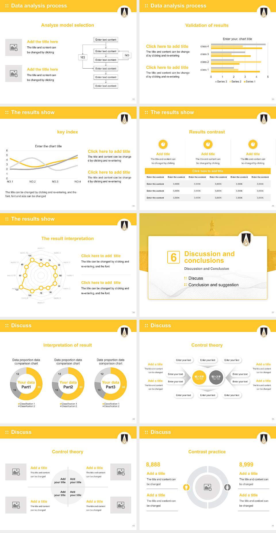 Ohio Dominican University Graduation Thesis Defense PPT Template4:3 ratio PPT effect preview image5