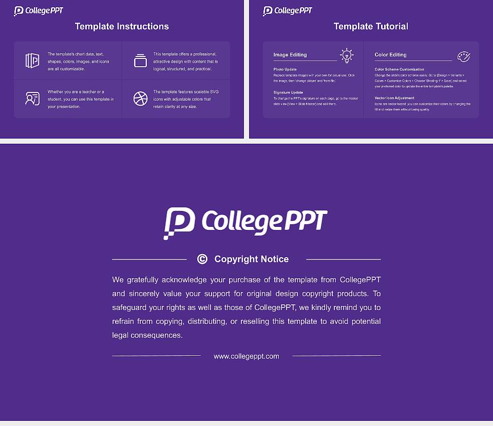 Northwestern State University of Louisiana Course/Courseware Creation PPT Template16:9 ratio PPT effect preview image5