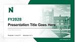 Northwest Missouri State University Academic Presentation/Research Findings Report PPT Template