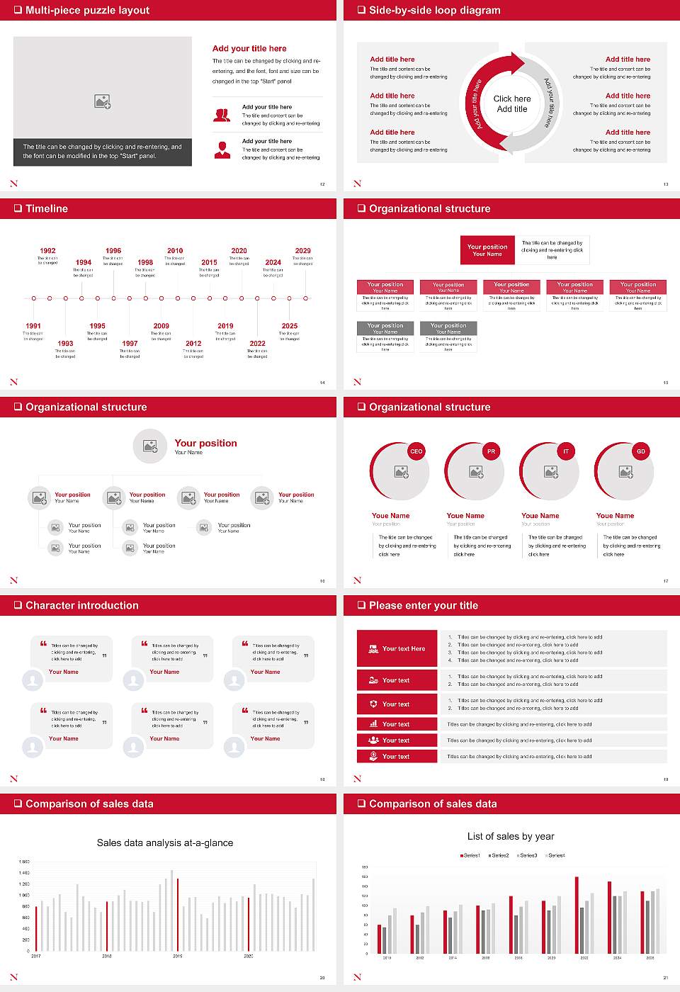 Northeastern University General Purpose PPT Template16:9 ratio PPT effect preview image3