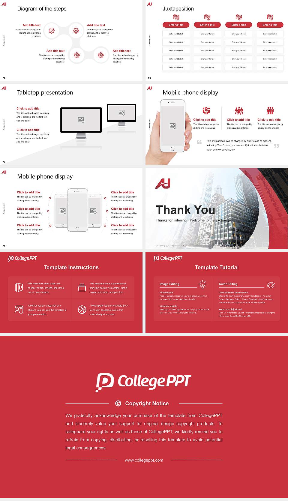 Nyack College Competition/Entrepreneurship Contest PPT Template16:9 ratio PPT effect preview image9