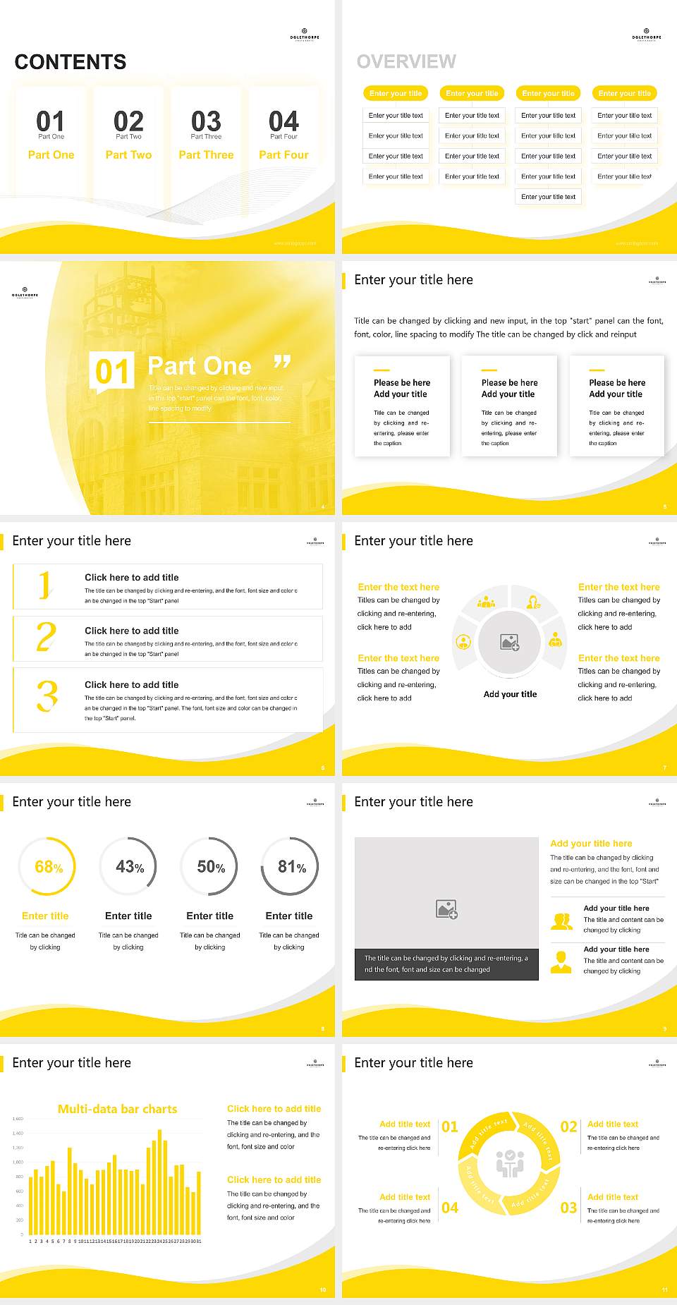 Oglethorpe University Lecture Sharing and Networking Event PPT Template4:3 ratio PPT effect preview image2
