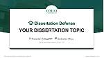 俄亥俄大学主校区论文答辩PPT模板