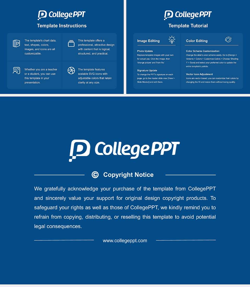 Northwest University-College of Adult and Professional Studies Course/Courseware Creation PPT Template4:3 ratio PPT effect preview image5