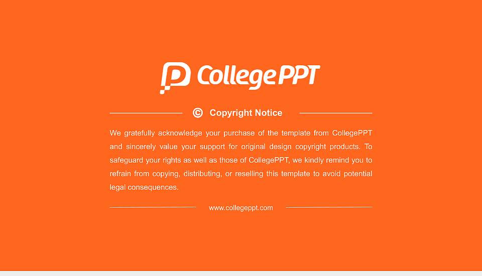 Occidental College Resume PPT Template16:9 ratio PPT effect preview image5