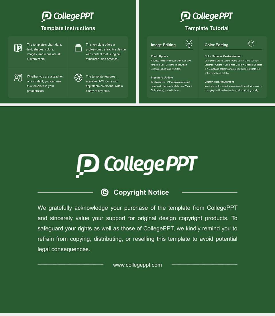 Oklahoma Baptist University Course/Courseware Creation PPT Template4:3 ratio PPT effect preview image5