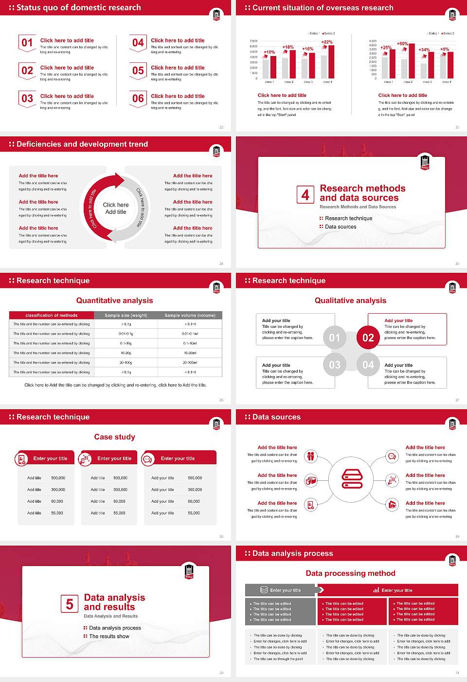 Northern Illinois University Graduation Thesis Defense PPT Template16:9 ratio PPT effect preview image4