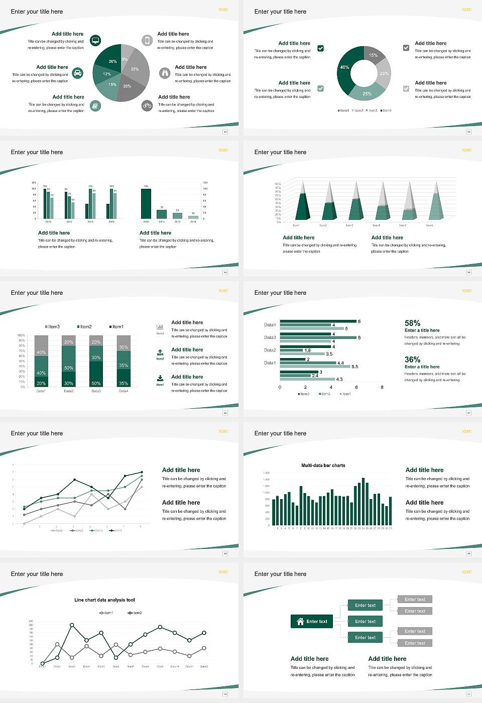 North Dakota State University-Main Campus Course/Courseware Creation PPT Template16:9 ratio PPT effect preview image3
