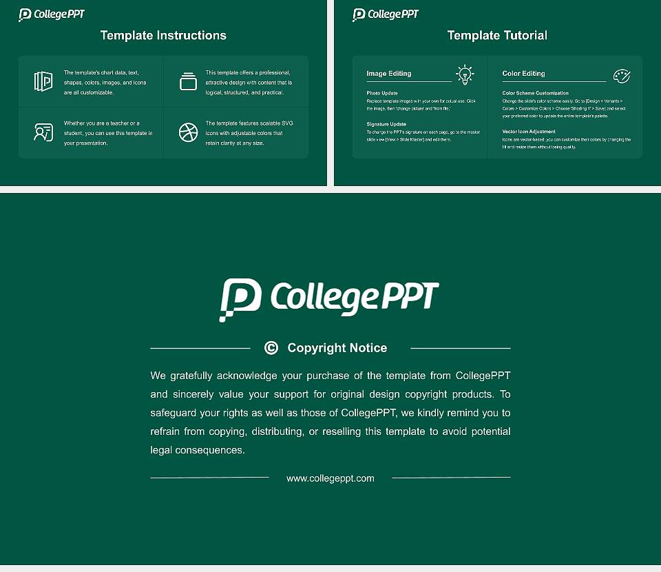 North Dakota State University-Main Campus Course/Courseware Creation PPT Template16:9 ratio PPT effect preview image5