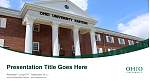 俄亥俄大学主校区课程PPT模板