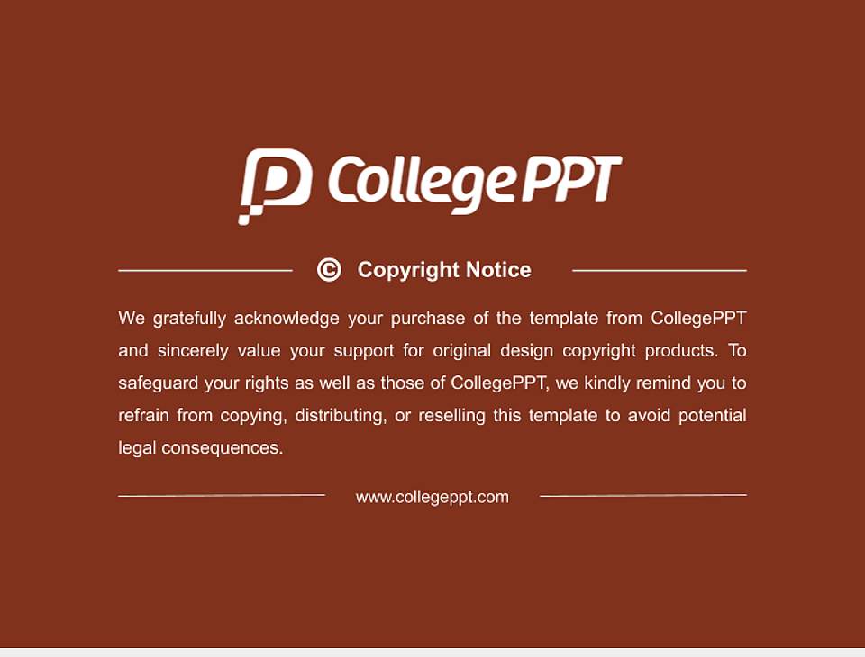 Oak Hills Christian College Resume PPT Template4:3 ratio PPT effect preview image5