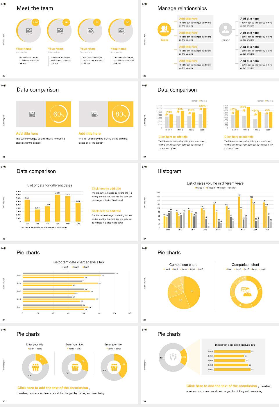 Northern Kentucky University Competition/Entrepreneurship Contest PPT Template16:9 ratio PPT effect preview image4