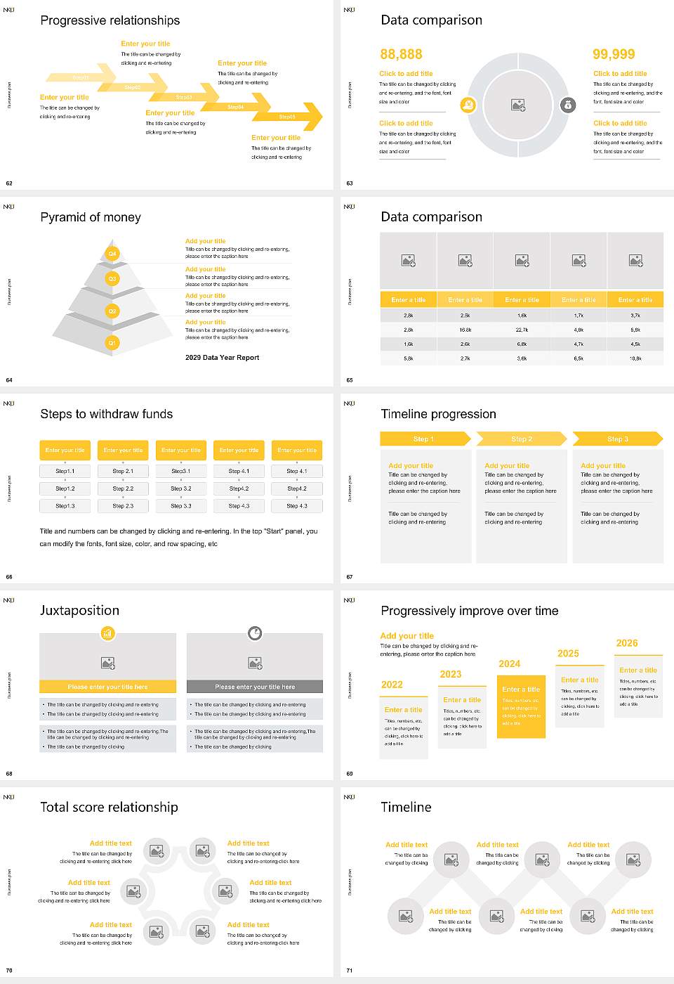 Northern Kentucky University Competition/Entrepreneurship Contest PPT Template16:9 ratio PPT effect preview image8