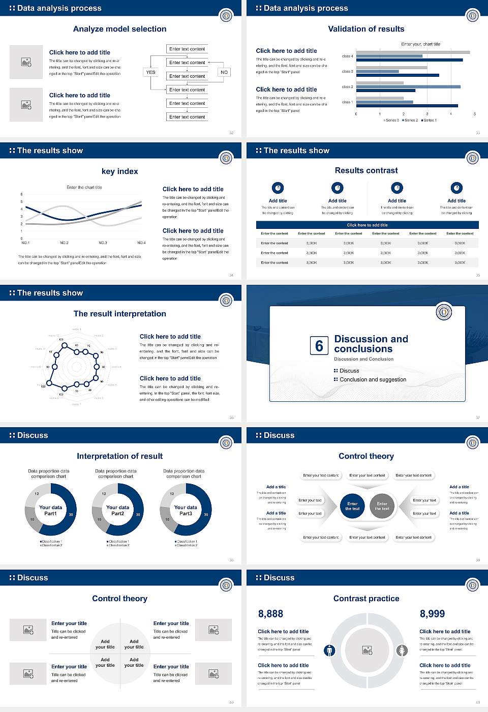 Northcentral University Graduation Thesis Defense PPT Template16:9 ratio PPT effect preview image5