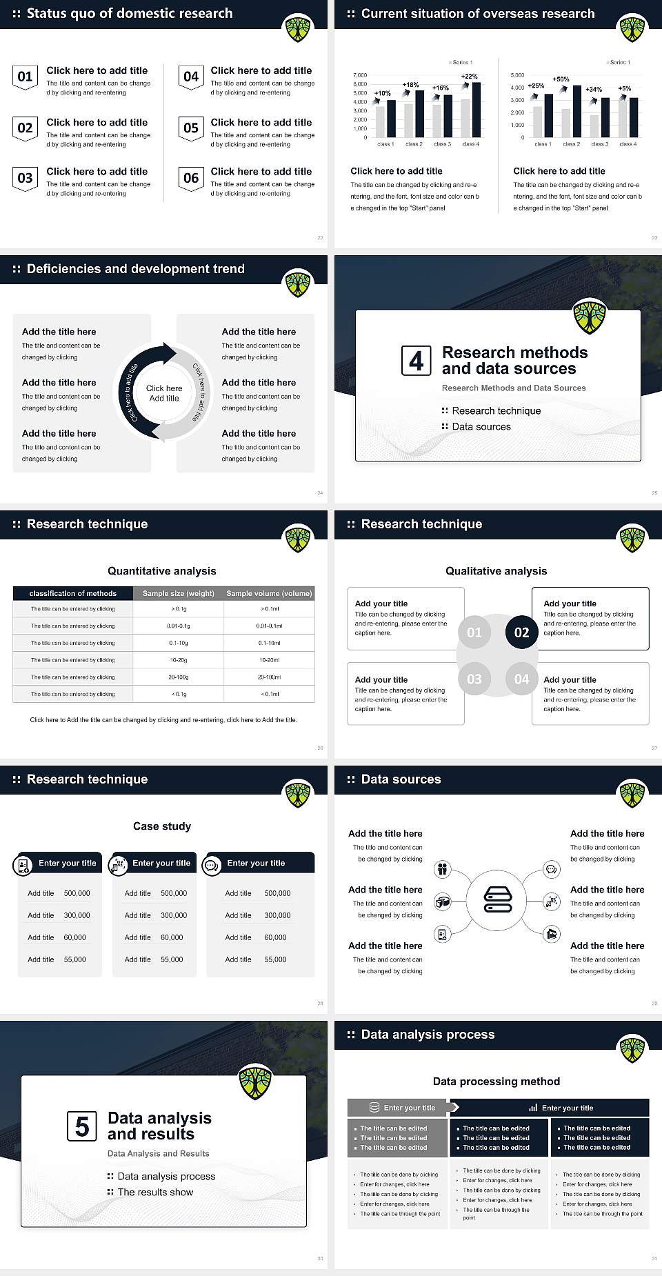 Northwestern Health Sciences University Graduation Thesis Defense PPT Template4:3 ratio PPT effect preview image4