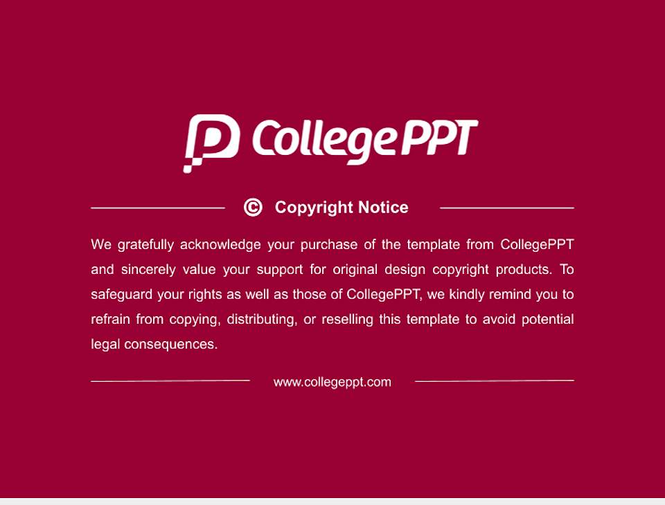 Northern State University Resume PPT Template4:3 ratio PPT effect preview image5