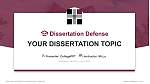 Northeastern Seminary Graduation Thesis Defense PPT Template