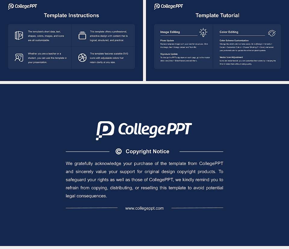 Oblate School of Theology Course/Courseware Creation PPT Template16:9 ratio PPT effect preview image5