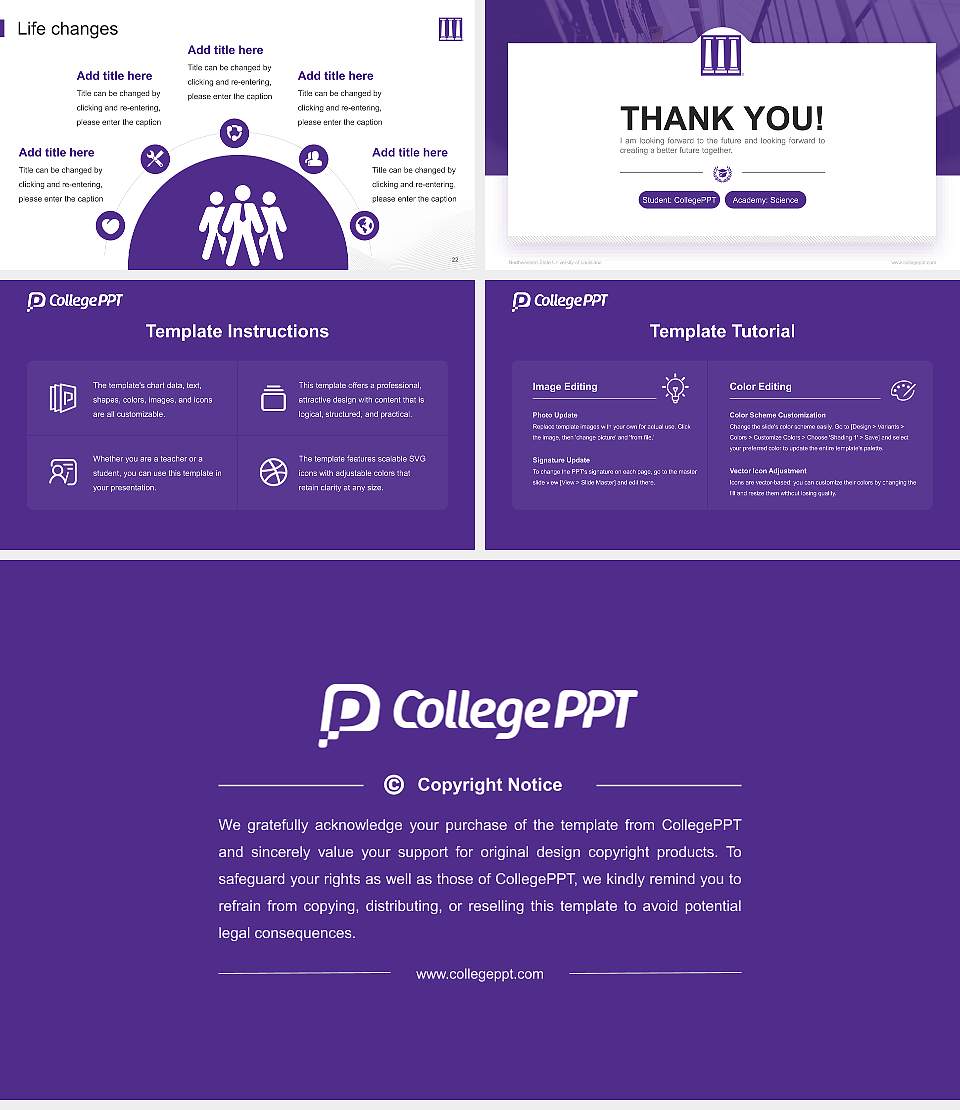 Northwestern State University of Louisiana National Scholarship Defense PPT Template16:9 ratio PPT effect preview image4