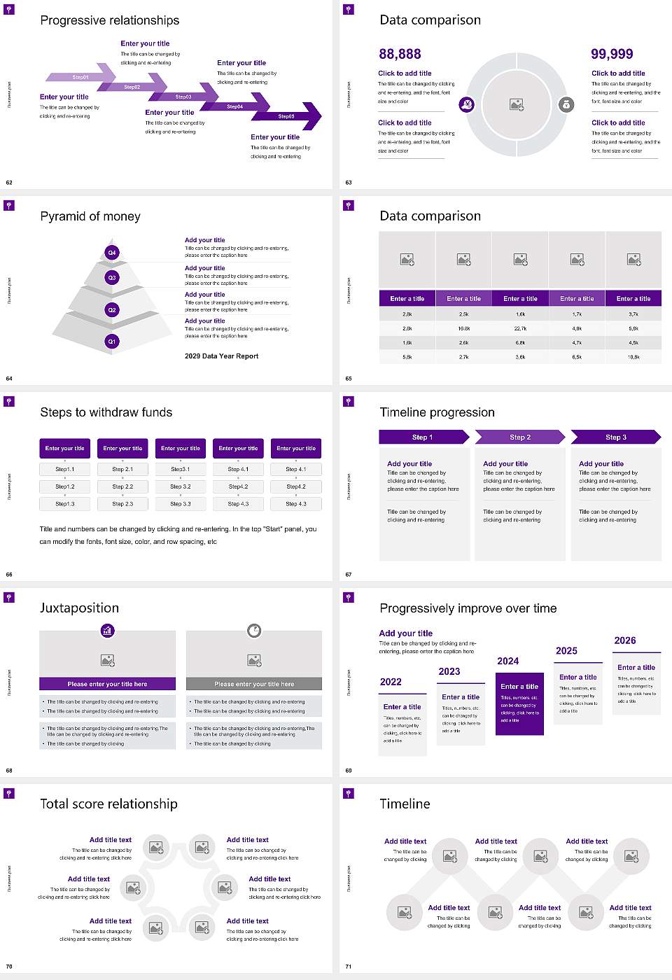New York University Competition/Entrepreneurship Contest PPT Template16:9 ratio PPT effect preview image8