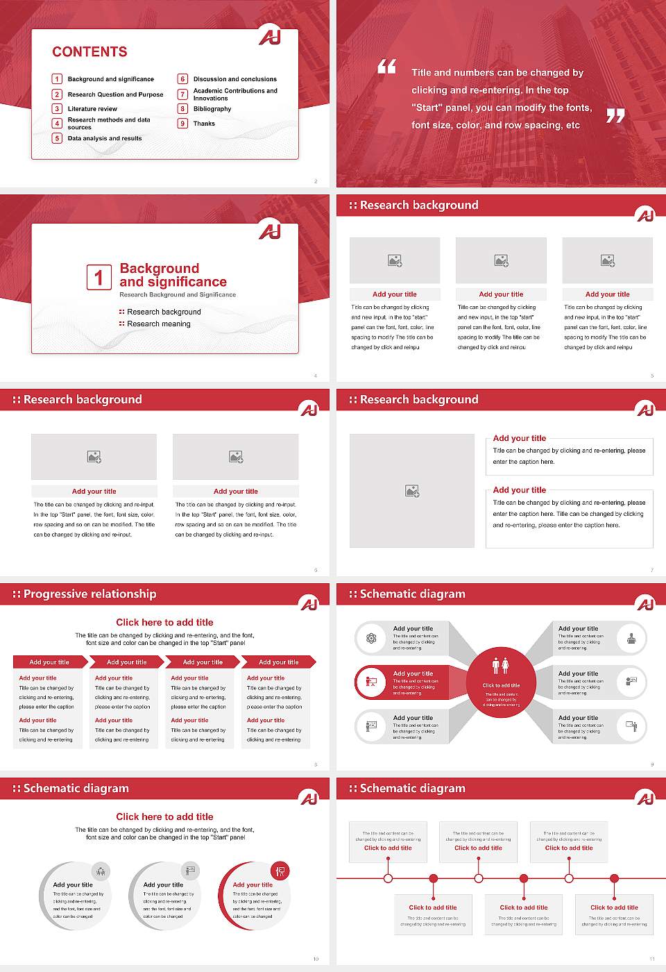 Nyack College Graduation Thesis Defense PPT Template16:9 ratio PPT effect preview image2