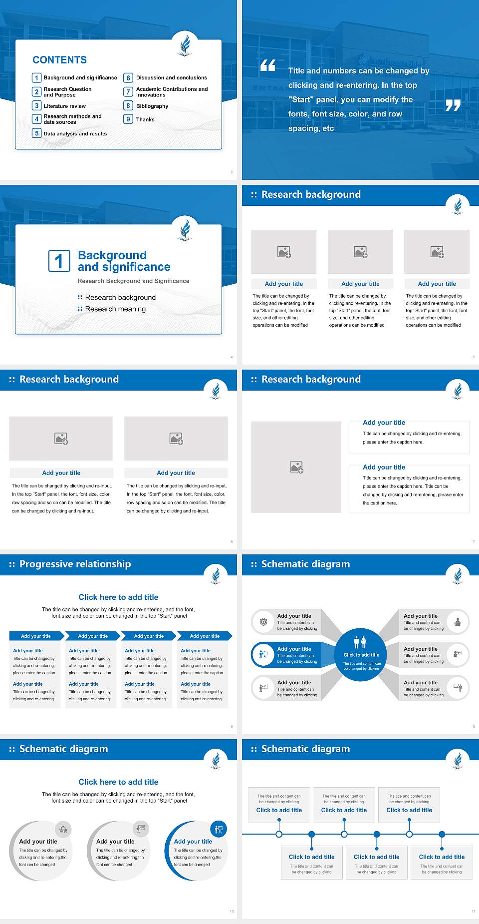 Northeast Ohio Medical University Graduation Thesis Defense PPT Template4:3 ratio PPT effect preview image2
