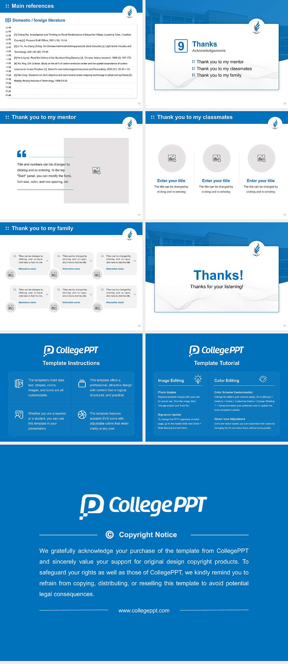 Northeast Ohio Medical University Graduation Thesis Defense PPT Template4:3 ratio PPT effect preview image7