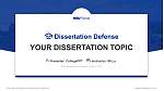 Nova Southeastern University Disputation Powerpoint Vorlage
