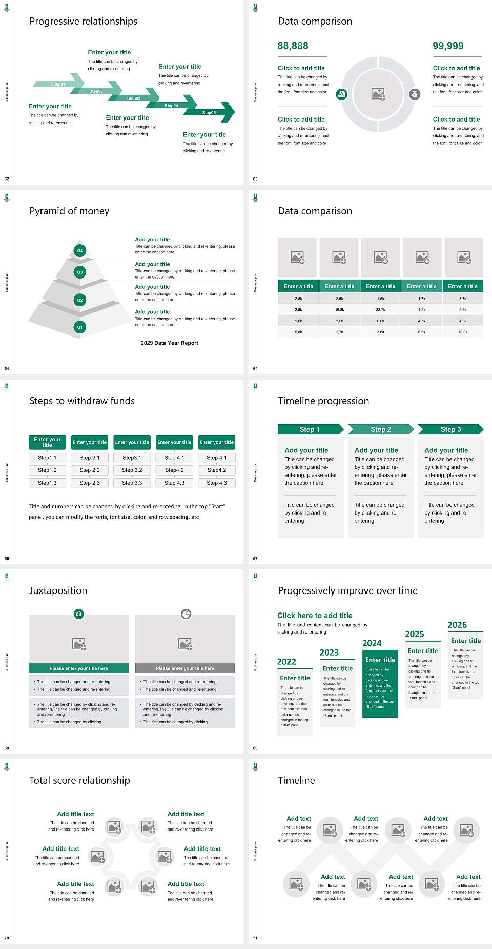 Northwestern Michigan College Competition/Entrepreneurship Contest PPT Template4:3 ratio PPT effect preview image8