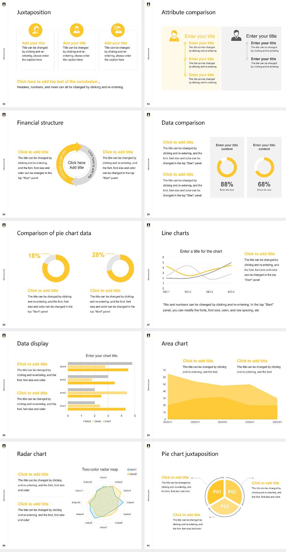 Ohio Dominican University Competition/Entrepreneurship Contest PPT Template4:3 ratio PPT effect preview image7
